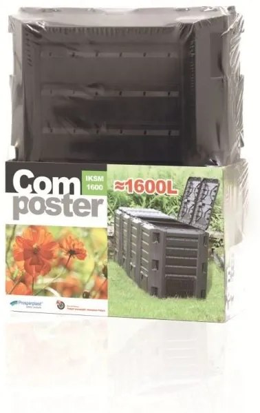 Záhradný kompostér Module Compogreen 1600L čierny