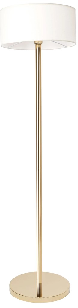 Toolight - Podlahová stojaca lampa E27 APP966-1F, zlatá-biela, OSW-04051