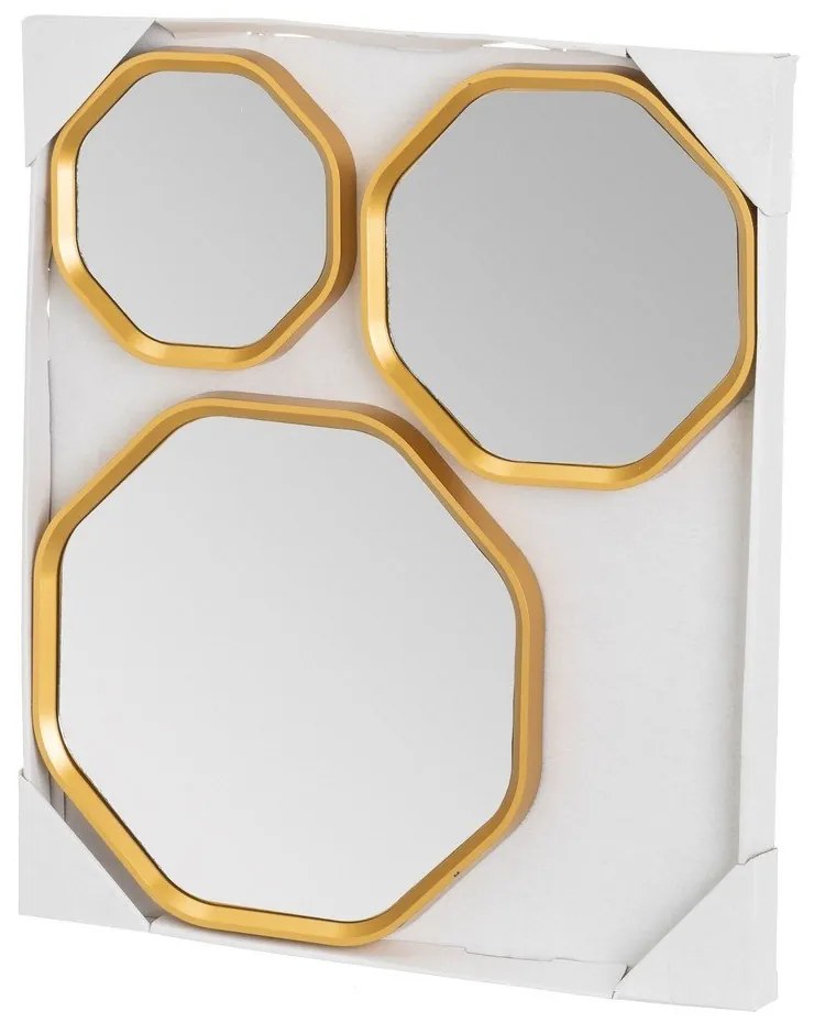 Nástenné zrkadlá v súprave 3 ks – Casa Selección