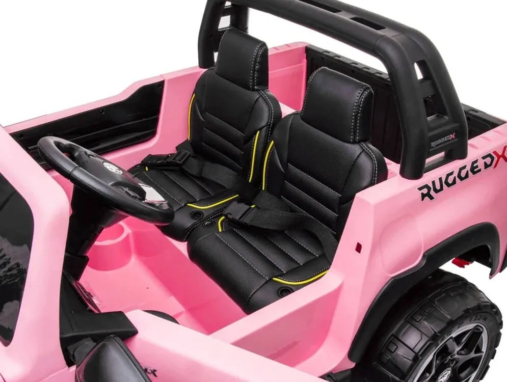 JOKOMISIADA Elektromobil Toyota Hilux pre 2 osoby, model PA0250 ružové