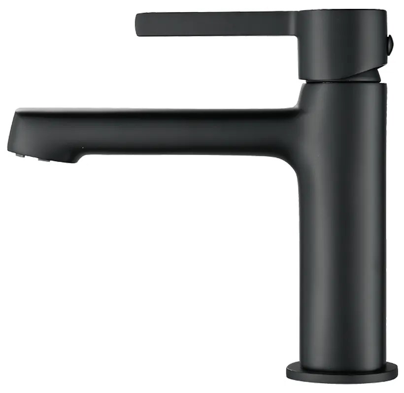 Laveo Alita, umývadlová batéria h-150, čierna matná, LAV-BVA_722D