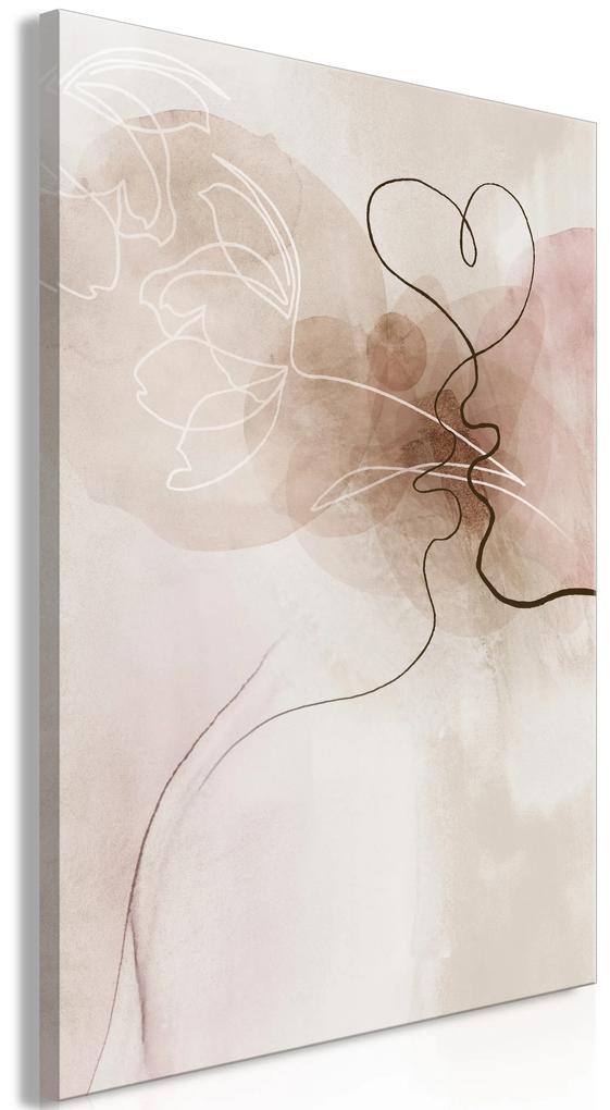 Artgeist Obraz - Tangled in Dreams (1 Part) Vertical Veľkosť: 40x60, Verzia: Premium Print