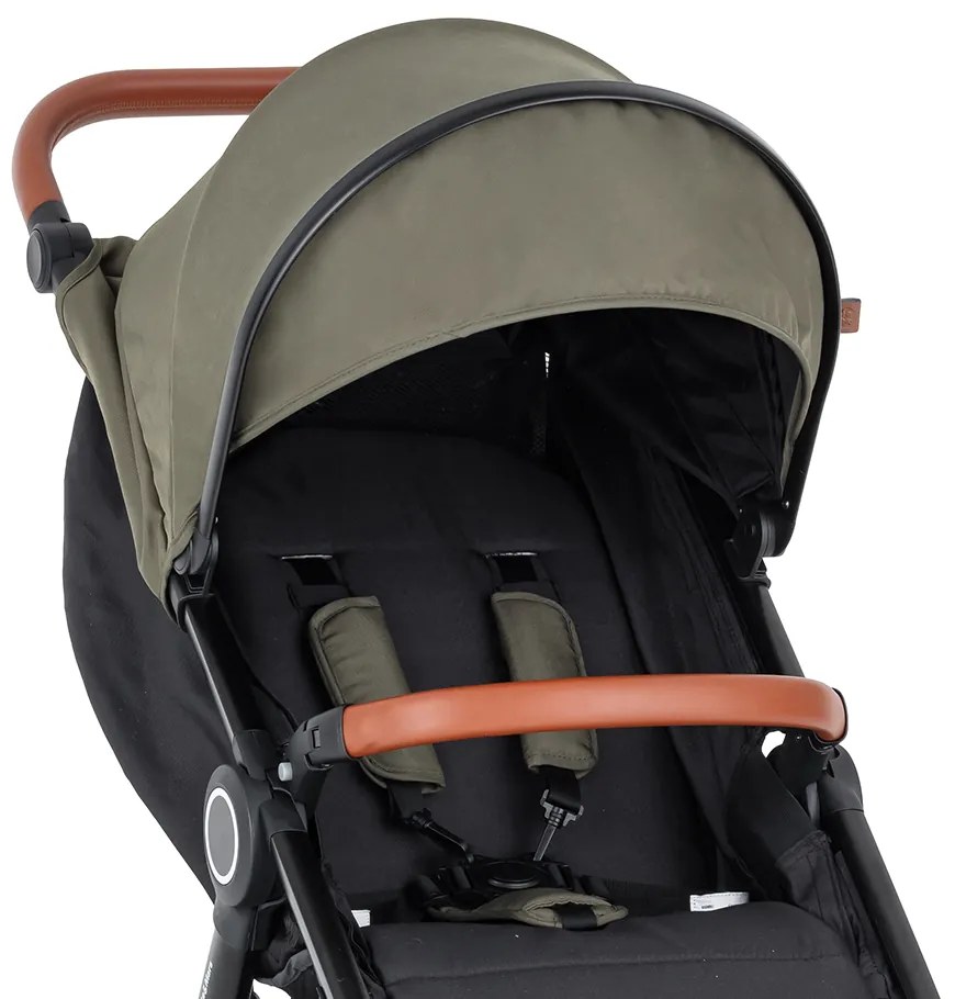 PETITE&MARS strieška na kočík Street + mature olive