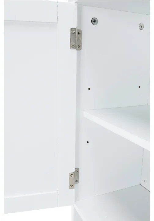 Biela skrinka nad WC ATENE TYP 5