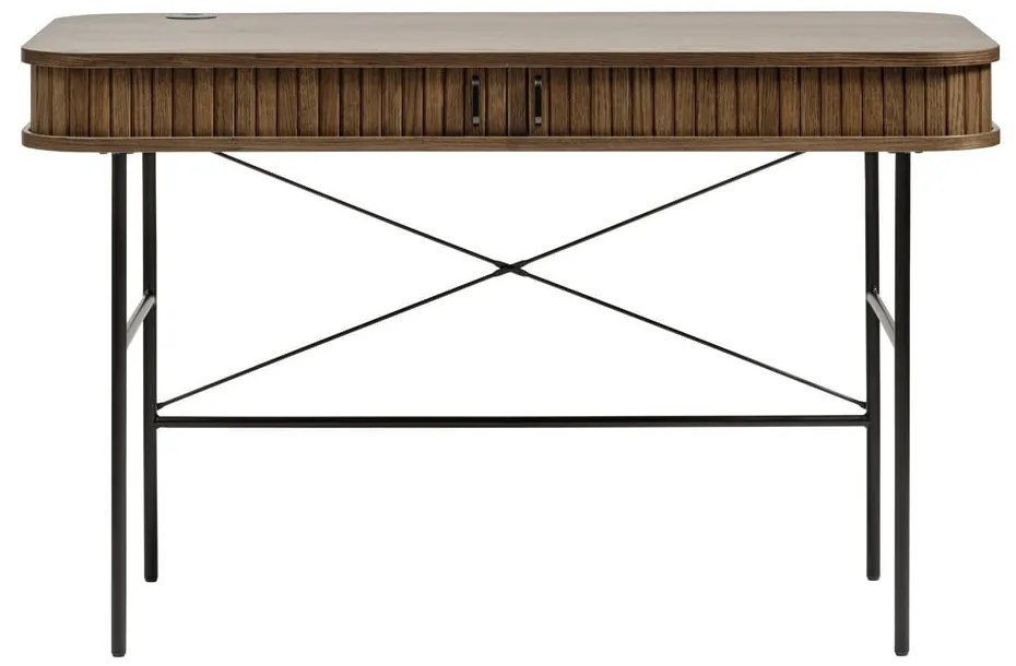 Pracovný stôl v dekore duba 60x120 cm Nola – Unique Furniture