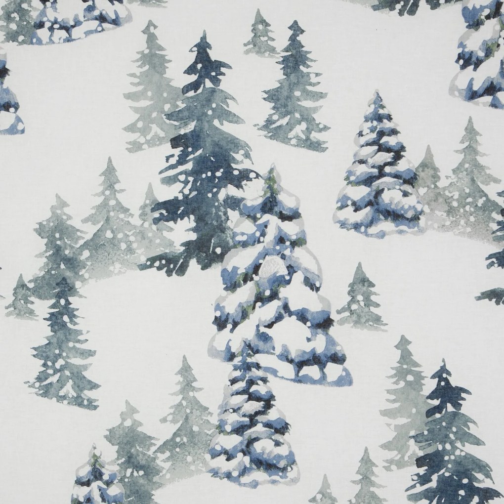 VIANOČNÉ RENFORCÉ OBLIEČKY NATAL 200X220 CM, 2 KS 70X80 CM VZOROVANÉ