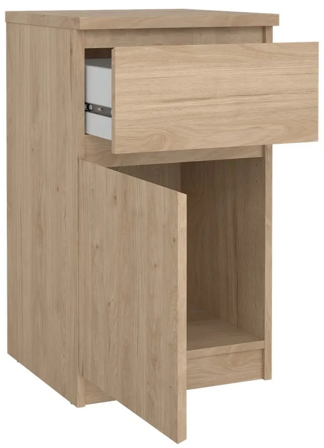 Nočný stolík v prírodnej farbe Naia – Tvilum