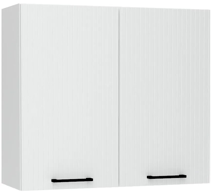 Skrinka do kuchyne Kate w80 biely hrášok