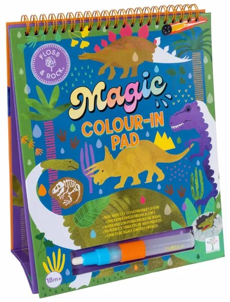 Floss & Rock Magická omaľovánka Dino