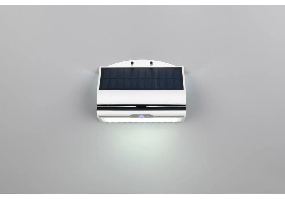 LED nástenné solárne vonkajšie svietidlo (výška 18,5 cm) Macapa – Trio