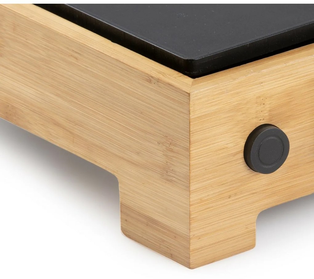DOMO DO9270G stolný elektrický gril Plancha BambooStyle, M