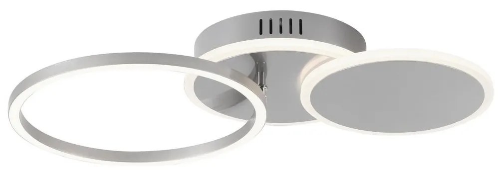 Leuchten Direkt Leuchten Direkt 14116-55 - LED Stropné svietidlo  LED/25,5W/230V matný chróm W3665