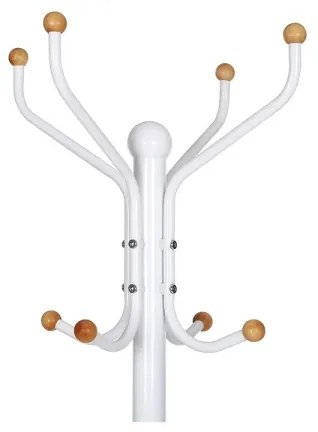 Stojanový vešiak LINEA biely