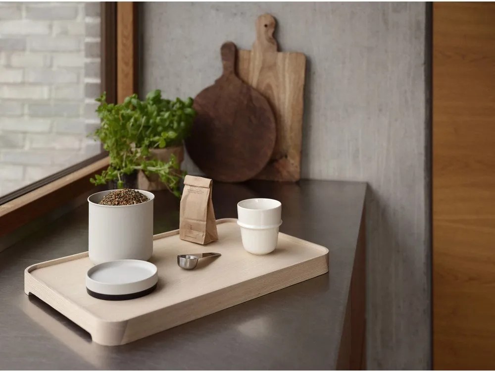 Krémovobiela porcelánová šálka 320 ml Eau – Zone