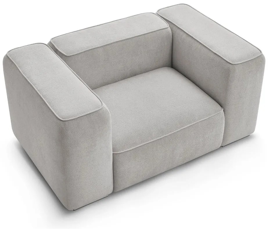 Svetlosivé kreslo Zephyr – Bobochic Paris