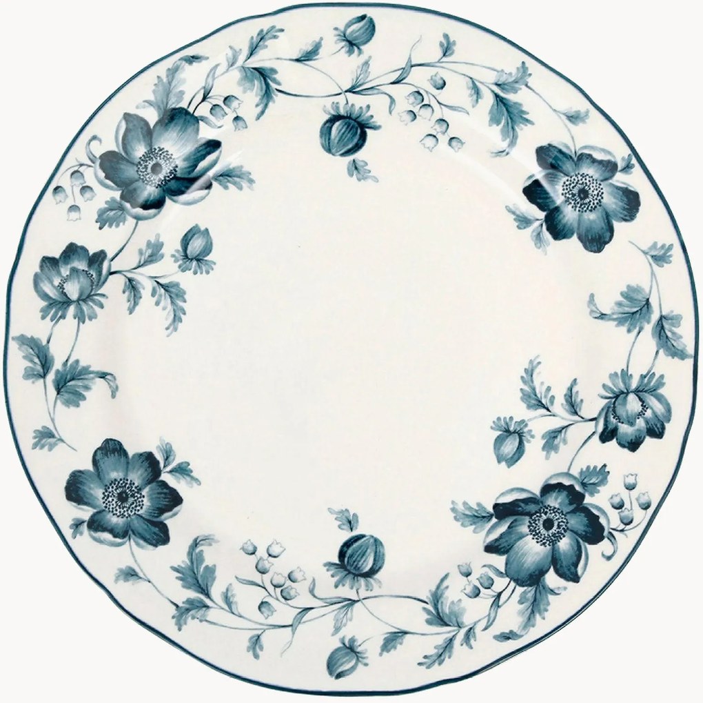 Keramické plytké taniere Margaux, 6 ks