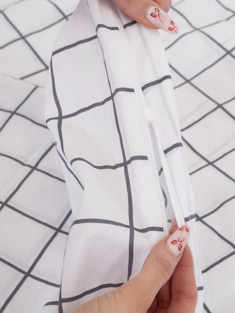 Bavlnená obliečka na vankúš Renforcé 50 × 70 cm - Samuel