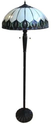 Stojaca vitrážová lampa ELI Ø50*157