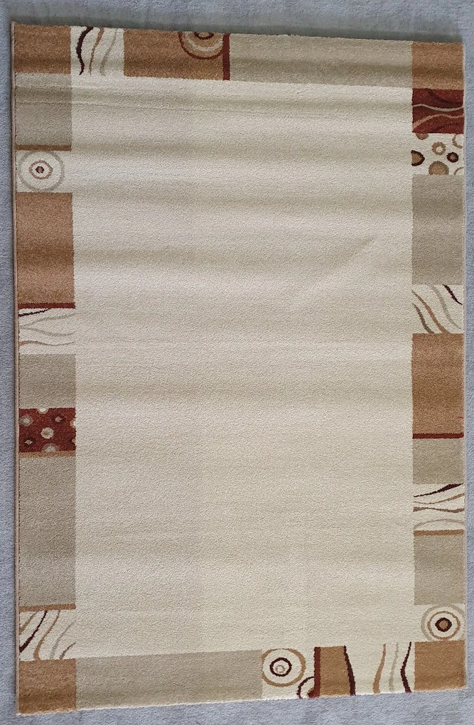 Spoltex, Výpredaj: Kusový koberec Infinity 32822-6323, 200x290, béžová, chodba / predsieň