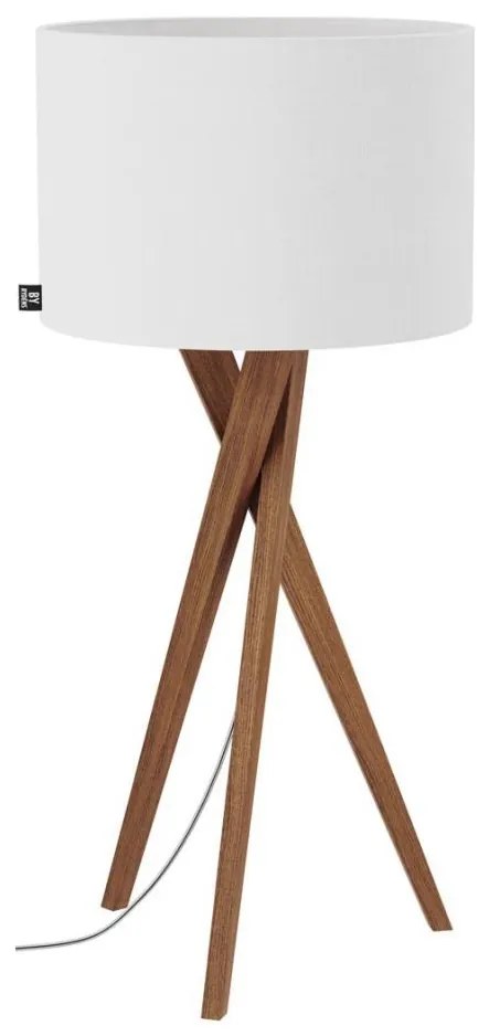 ByRydens 4002720-6002 - Stolová lampa VEGA 1xE27/8W/230V biela/dub