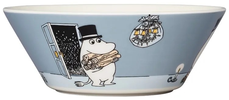 Miska Moominpappa 15cm, sivá