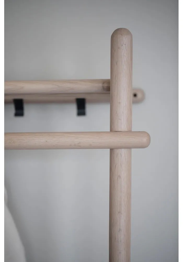 Predsieňová zostava z dubového dreva v prírodnej farbe Milford - Rowico