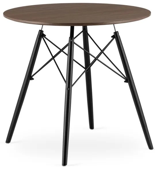 Okrúhly stôl TODI 80 cm popol