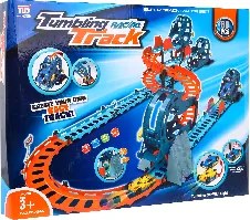 Ramiz Interaktívna pretekárska dráha s tunelom + obojstranné autíčko pre deti 3+ Zvuky Svetlá 80 el.