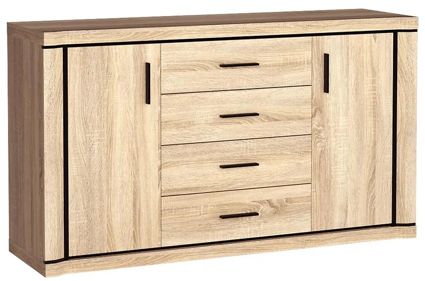 Komoda Dallas D1 Dub Sonoma
