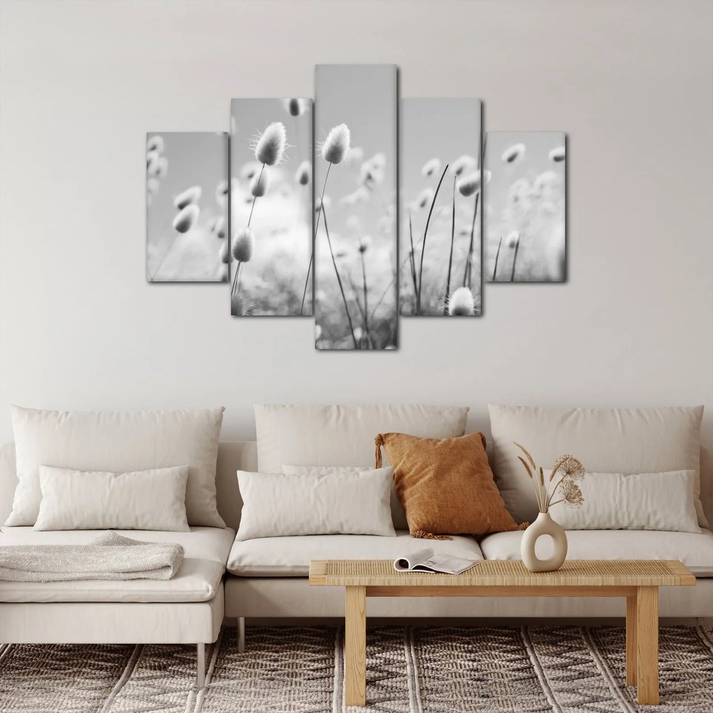 Obraz - Boho bunny tail grass (150x105 cm)