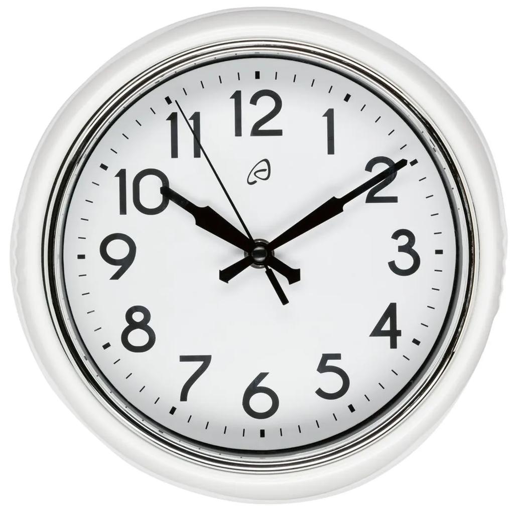 AURIOL® Retro nástenné hodiny (biela), biela (100309562)