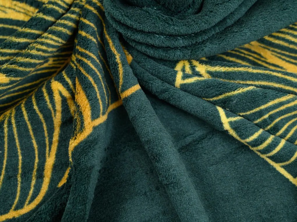 Obliečky mikroplyš VENECIA zelené Rozmer obliečok: 70 x 90 cm | 140 x 200 cm