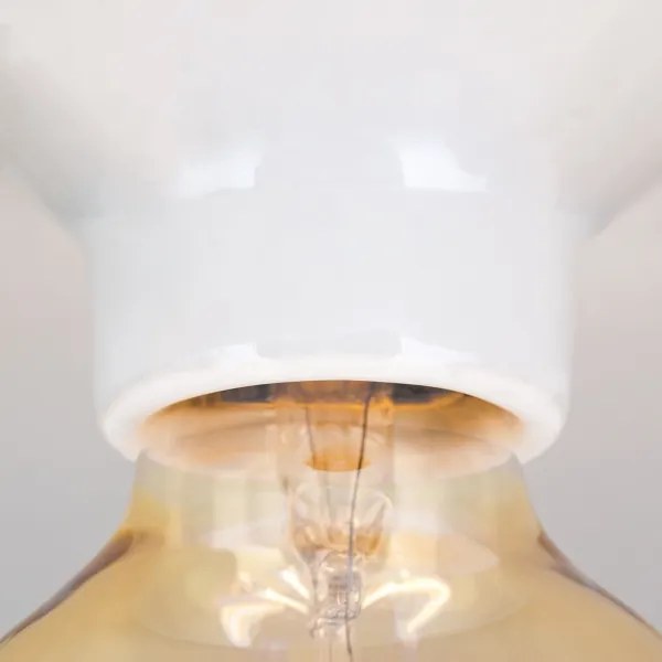 Orion - Stropné svietidlo FROST 1xE27/60W/230V biela