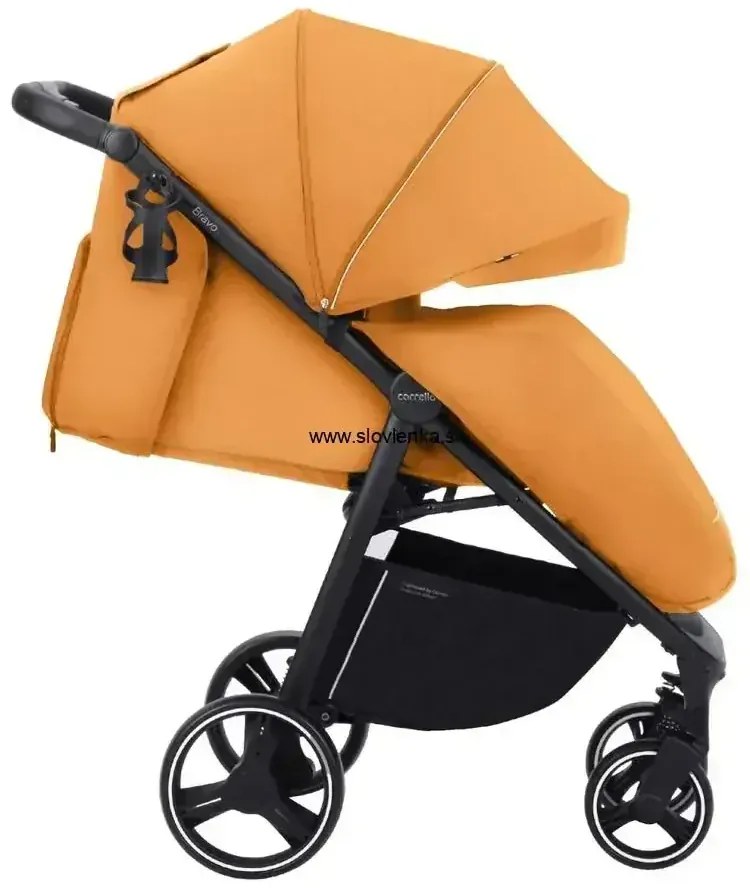 Športový kočík Carrello Bravo 2024 - amber orange