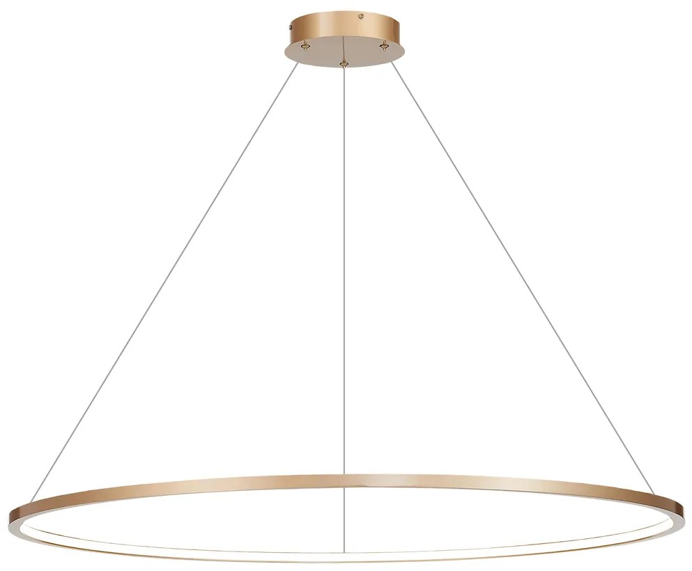 Závesné LED svietidlo Saturno, 1x LED 65w, 4000k, g