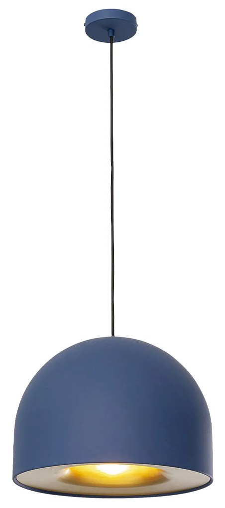 Zen visiaca lampa modrá