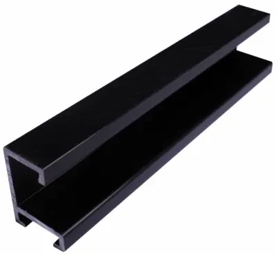 DANTIK rám na obraz 40x50 | ALU Černá Florentinská (Plexi Čiré)