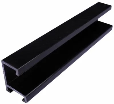 DANTIK rám na obraz 59,4x84 | ALU Černá Florentinská (Plexi Čiré)