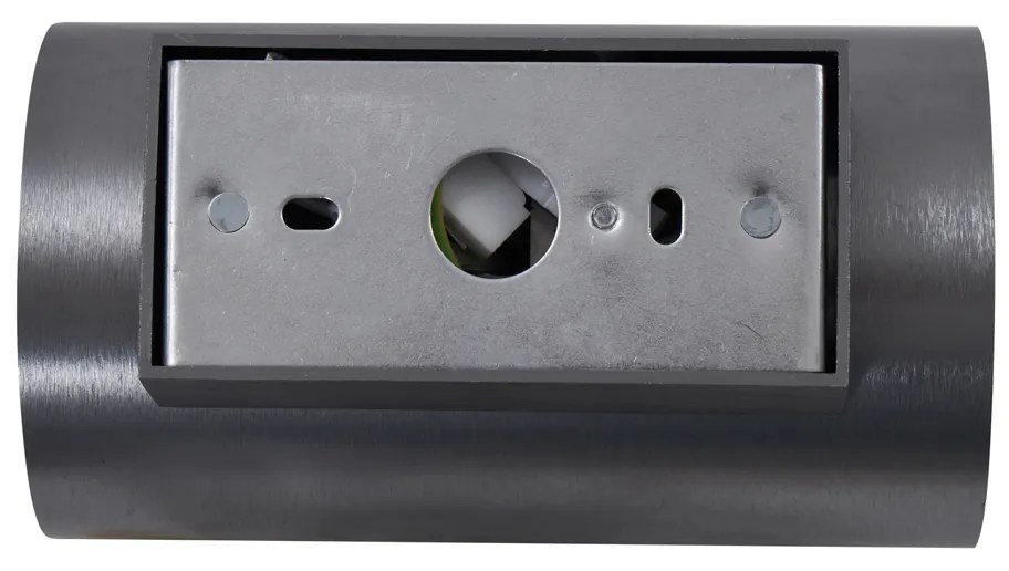 Moderná nástenná lampa tmavosivá okrúhla 2-svetlá GU10 50 mm - Sandy