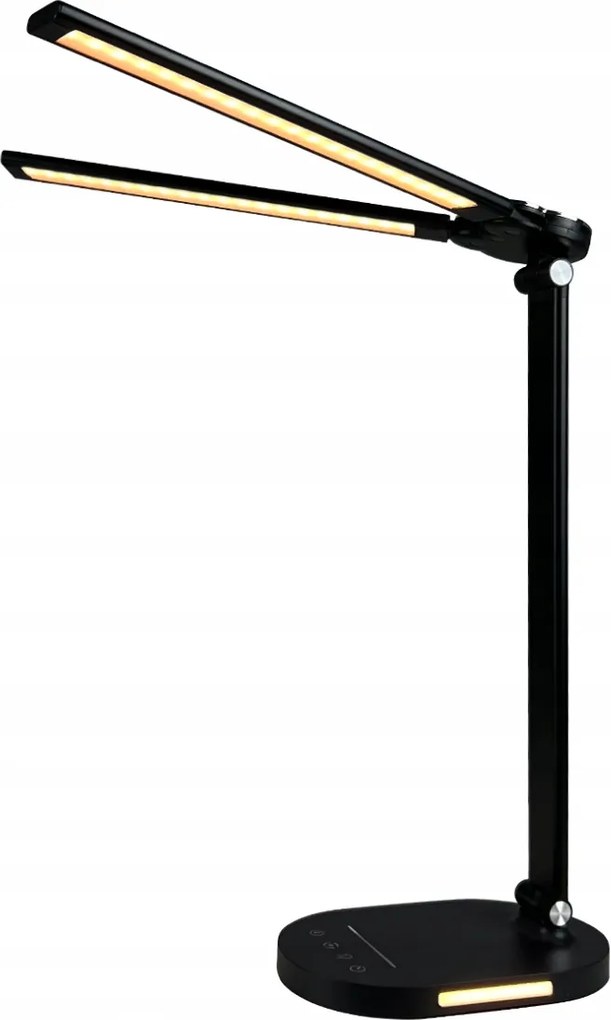 BERGE LED dvojitá stolná lampa 8W - BRUSEL