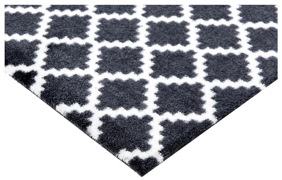 Čierno-biela rohožka Zala Living Elegance, 50 × 70 cm