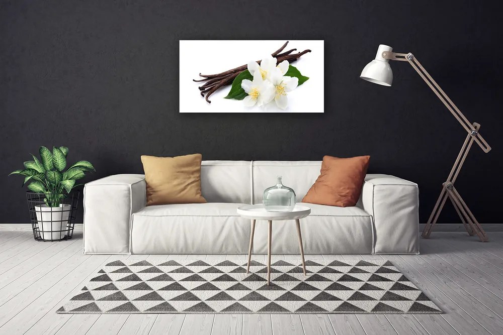 Obraz Canvas Tyčinka vanilky do kuchyne 120x60 cm
