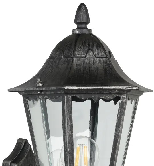 Eglo 93458 - Vonkajšie nástenné svietidlo s čidlom navedie 1xE27/60W/230V