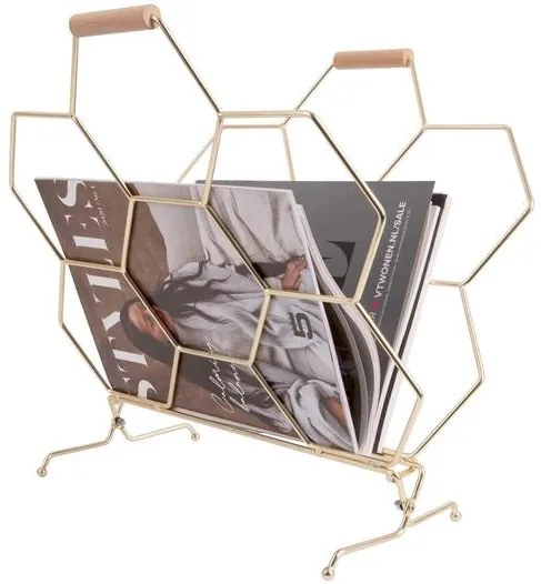 Stojan na časopisy Honeycomb