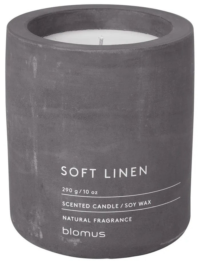 Vonná sójová sviečka doba horenia 55 h Fraga: Soft Linen – Blomus