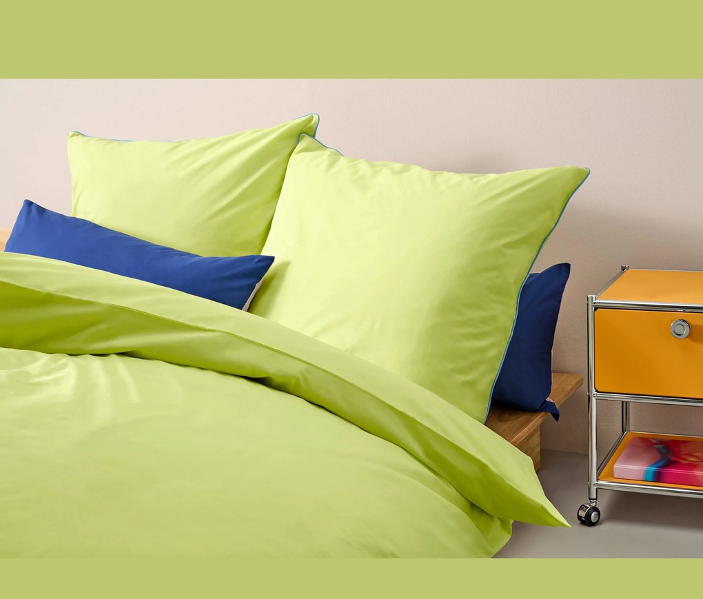 Posteľná bielizeň renforcé, žltá, štandardná veľkosť