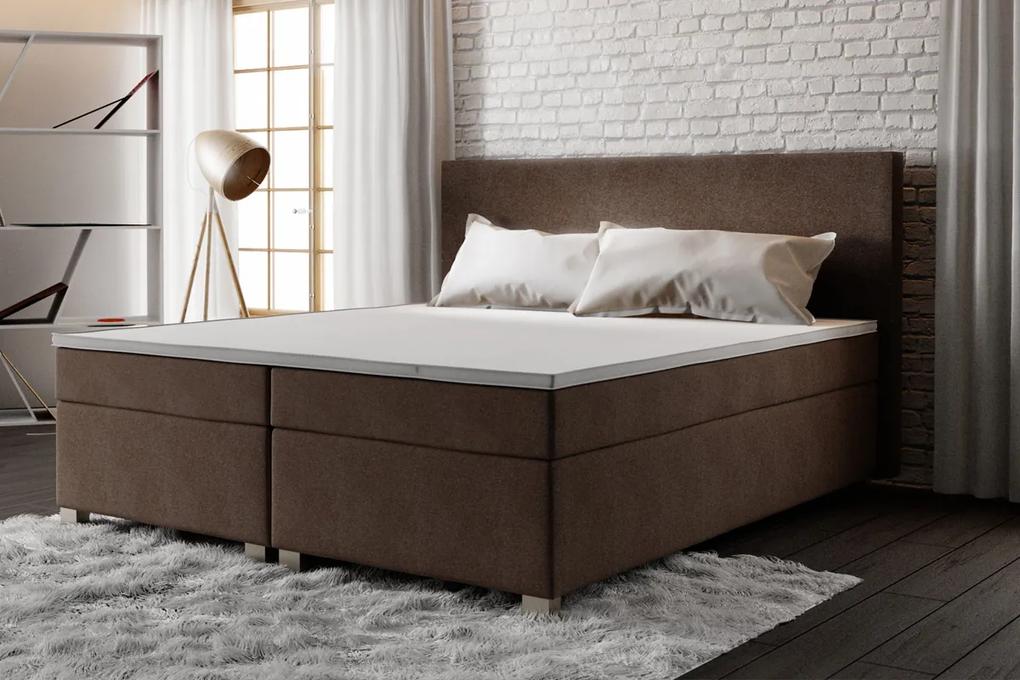 Najlacnejsinabytok SIMPLE čalúnená manželská posteľ 180 x 200 cm, COSMIC 800