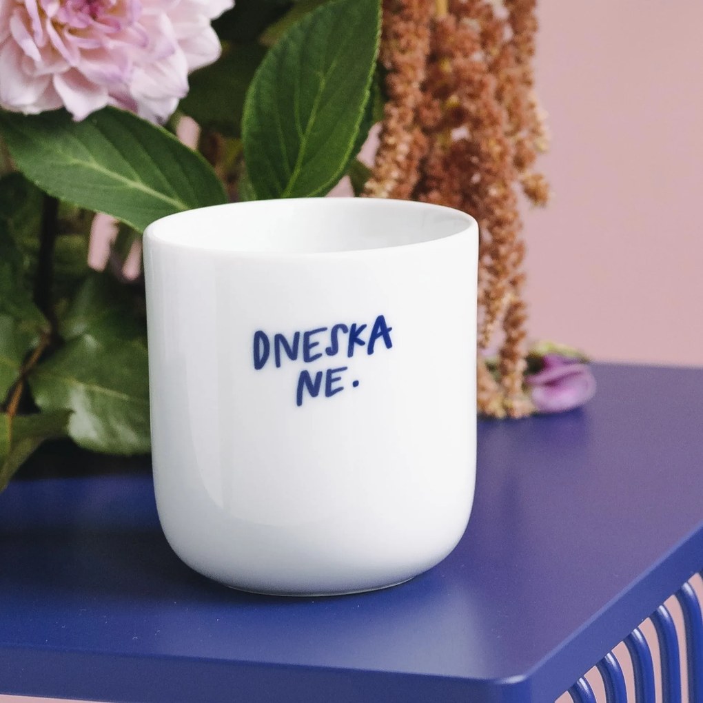 Bella Rose Porcelánový hrnček Dneska NE. 270 ml