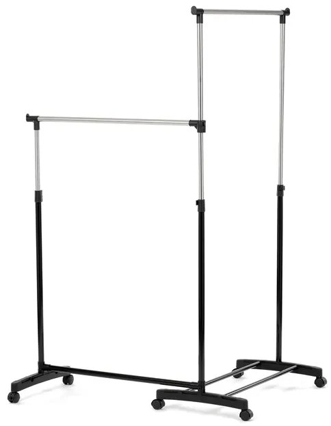 Autronic BONTEC Stojan na šaty, plast, čierna, GD-174 BK Farba: Čierna