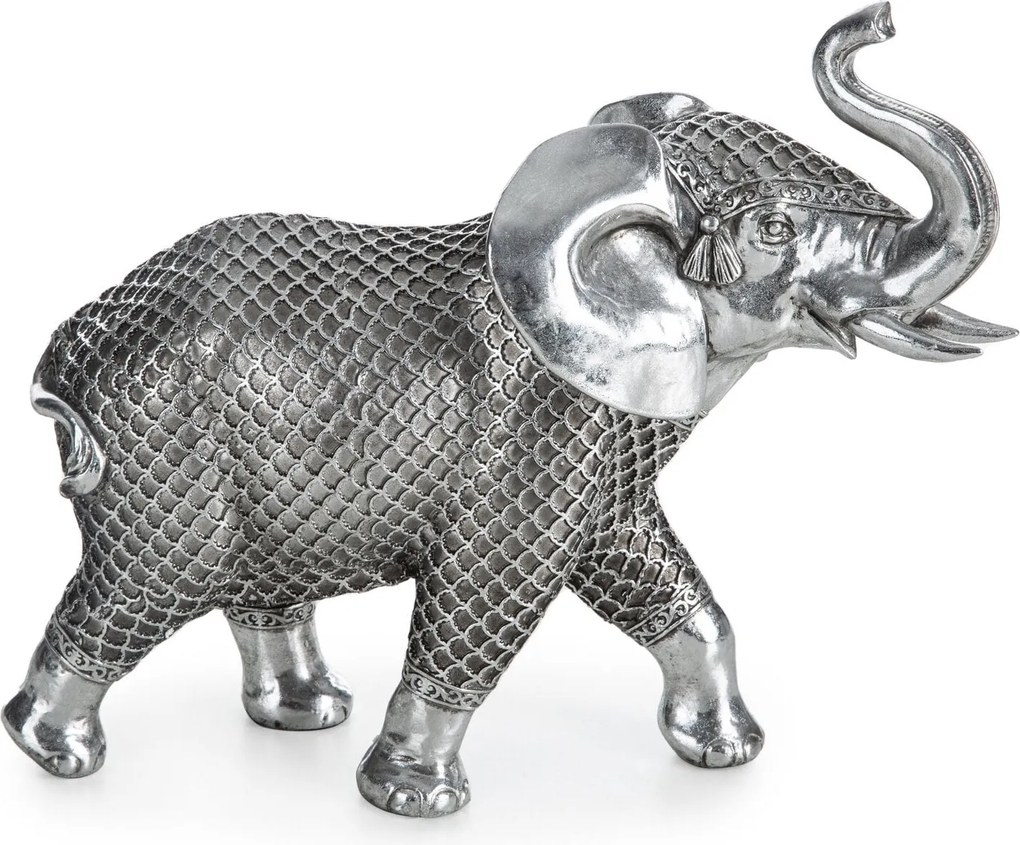 DEKORAČNÁ SOŠKA EVAN 13X30X25 CM SIVÁ